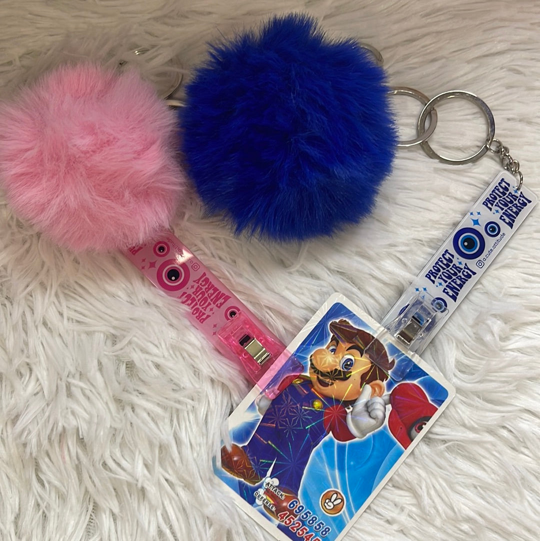 Card Holder Keychains